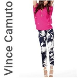VINCE CAMUTO Palm Tropical Crop Pants!
